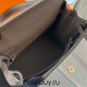 Hermes Hermès Kelly 25cm Togo Ck18 Elephant Grey Waxed Thread Gold Hardware Hand-Stitched