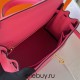 Hermes Hermès Kelly 25cm Swift Imported Plain Leather 8W New Lipstick Pink Waxed Thread Gold Hardware Hand-Stitched