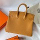 Hermes Hermès Birkin 25cm Togo 2S Sesame Waxed Thread Gold Hardware Hand-Stitched