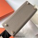 Hermes Hermès Kelly 25cm Togo M8 Asphalt Grey Waxed Thread Gold Hardware Hand-Stitched