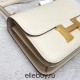 Hermes Hermès Constance 19cm Epsom Mirror Style Ck10 Milk White Waxed Thread Gold Hardware Hand-Stitched