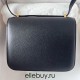 Hermes Hermès Constance 19 Mirror Style Epsom Waxed Thread Black Gold Hardware Hand-Stitched