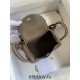 Hermes Hermès Mini Lindy 19cm Imported Taurillon Clemence Leather Elephant Grey Gold Hardware Hand-Stitched