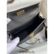 Hermes Hermès Mini Kelly 19cm Imported Epsom Leather Black Gold Hardware Hand-Stitched