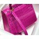 Hermes Hermès Mini Kelly 2 Big-Eared Arabian Nights Purple 20cm Hand-Stitched