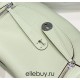 Hermes Hermès Lindy 26 Togo Bubble Green 26cm Silver Hardware Hand-Stitched