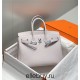 Hermes Hermès Birkin 25 Togo Dreamy Purple Silver Hardware Hand-Stitched