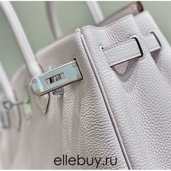 Hermes Hermès Birkin 30 Togo Dreamy Purple Silver Hardware Hand-Stitched