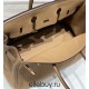 Hermes Hermès Birkin 25 Togo Milk Tea Brown Gold Hardware Hand-Stitched