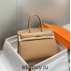 Hermes Hermès Birkin 30 Togo Milk Tea Brown Gold Hardware Hand-Stitched