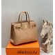 Hermes Hermès Birkin 30 Togo Milk Tea Brown Gold Hardware Hand-Stitched