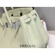 Hermes Hermès Birkin 25 Togo Bubble Green Silver Hardware Hand-Stitched