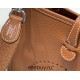 Hermes Hermès Evelyne 18 Togo Brown Silver Hardware Hand-Stitched