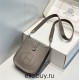 Hermes Hermès Evelyne 18 Togo Dark Grey Silver Hardware Hand-Stitched