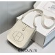 Hermes Hermès Evelyne 18 Togo White Silver Hardware Hand-Stitched