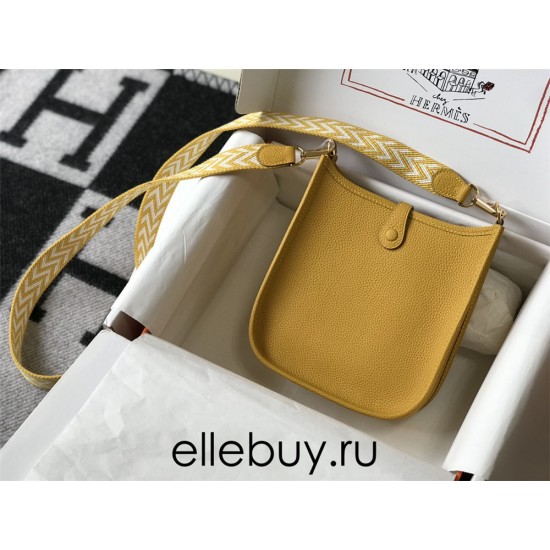 Hermes Hermès Evelyne 18 Togo Yellow Gold Hardware Hand-Stitched