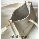 Hermes Hermès Evelyne 18 Togo White Gold Hardware Hand-Stitched