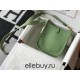 Hermes Hermès Evelyne 18 Togo Green Gold Hardware Hand-Stitched