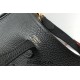 Hermes Hermès Evelyne 18 Togo Black Gold Hardware Hand-Stitched