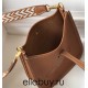 Hermes Hermès Evelyne 18 Togo Brown Gold Hardware Hand-Stitched