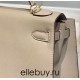 Hermes Hermès Kelly 28 Epsom Grey Gold Hardware Hand-Stitched