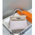 Hermes Hermès Kelly 25 Togo Dreamy Purple Silver Hardware Hand-Stitched