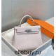 Hermes Hermès Kelly 25 Togo Dreamy Purple Silver Hardware Hand-Stitched