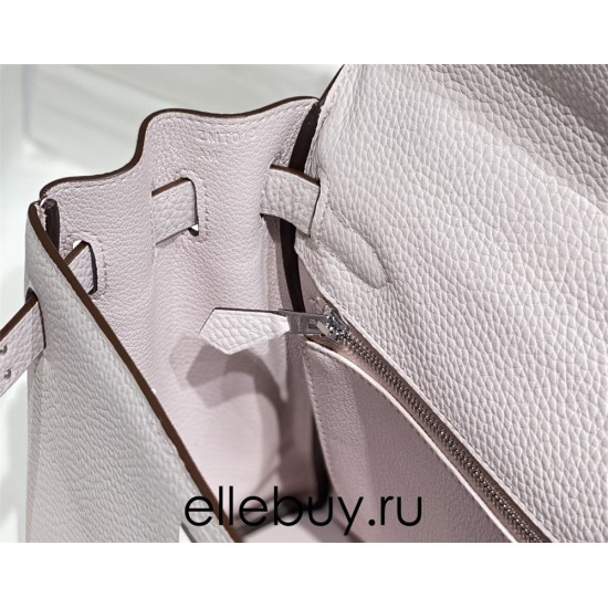 Hermes Hermès Kelly 28 Togo Dreamy Purple Silver Hardware Hand-Stitched