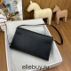 Hermes Hermès Kelly Elan 27 Goat Skin Black Gold Hardware Hand-Stitched