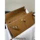 Hermes Hermès Kelly WOC 20.5 Brown Epsom Gold Hardware 20.5 x 11 x 2 cm Hand-Stitched