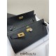 Hermes Hermès Kelly WOC 20.5 Black Epsom Gold Hardware 20.5 x 11 x 2 cm Hand-Stitched