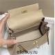 Hermes Hermès Mini Kelly 20 Togo Milk Tea Brown Gold Hardware Hand-Stitched