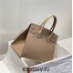 Hermes Hermès Birkin 30 Epsom External Stitching Grey Gold Hardware Hand-Stitched