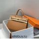 Hermes Hermès Birkin 30 Epsom External Stitching Brown Gold Hardware Hand-Stitched