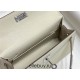 Hermes Hermès Mini Kelly 2 19 Epsom White Gold Hardware Hand-Stitched