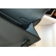 Hermes Hermès Mini Kelly 2 19 Epsom Grey-Blue Gold Hardware Hand-Stitched