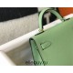 Hermes Hermès Mini Kelly 2 19 Epsom Green Gold Hardware Hand-Stitched