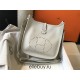 Hermes Hermès Evelyne 29 Togo Light Grey Silver Hardware Hand-Stitched