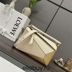 Loewe Puzzle Light Yellow Medium 24 Model: L062324, L10172 Size: 24x10.5x16cm