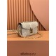 Louis Vuitton POCHETTE MÉTIS Metis EAST WEST Handbag in Monogram Empreinte Leather (M23081) - Gray: 21.5x13.5x6cm