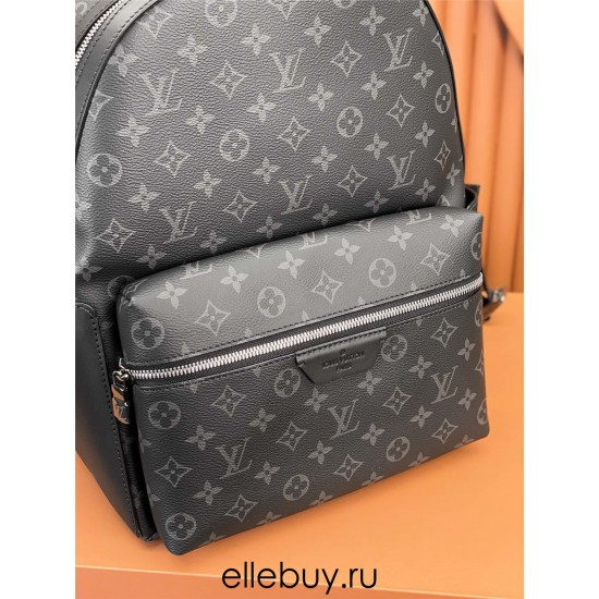 Louis Vuitton Discovery Small Backpack in Monogram Eclipse Black (M22558): 29x38x20 cm