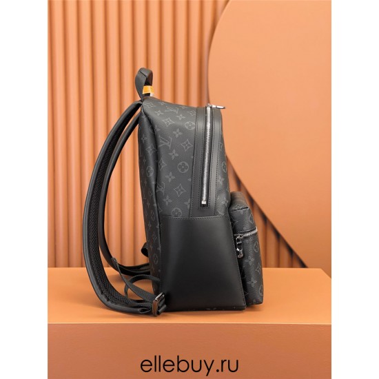 Louis Vuitton Discovery Small Backpack in Monogram Eclipse Black (M22558): 29x38x20 cm