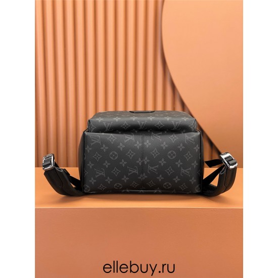 Louis Vuitton Discovery Small Backpack in Monogram Eclipse Black (M22558): 29x38x20 cm