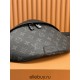 Louis Vuitton DISCOVERY Small Waist Bag (M46035) in Monogram Eclipse Black: 44x15x9cm