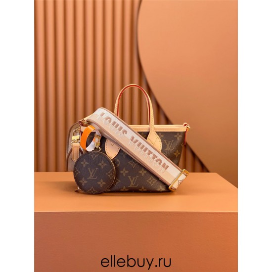 Louis Vuitton Neverfull BB New Handbag (M46705): Size - 24x9x14cm