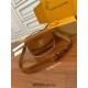 Louis Vuitton OXFORD Handbag (M22952) - Brown: Soft Grained Leather, Size - 22x16x9.5cm