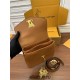 Louis Vuitton OXFORD Handbag (M22952) - Brown: Soft Grained Leather, Size - 22x16x9.5cm