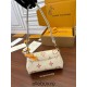 Louis Vuitton FAVORITE Handbag (M46393) - Strawberry White: Monogram Empreinte Embossed Leather, Size - 24x14x9cm