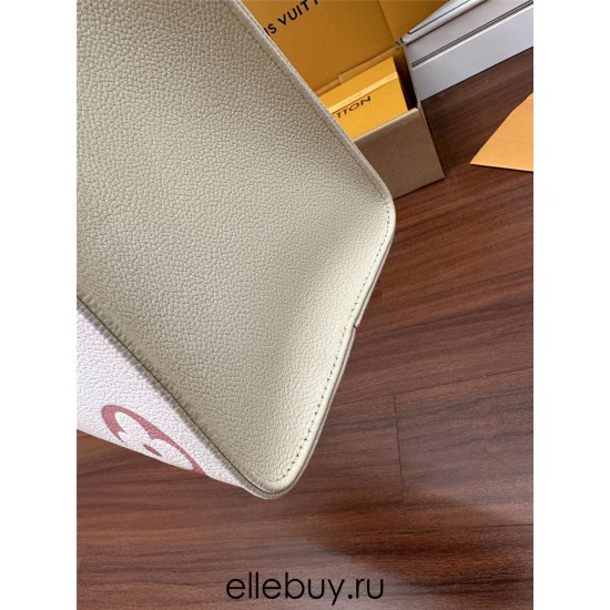 Louis Vuitton ONTHEGO Medium Handbag (M21575): Monogram Empreinte Embossed Leather, Size - 35x27x14cm