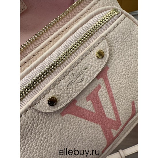 Louis Vuitton MINI BUMBAG Handbag (M82347) - Pink: Gradient Series, Monogram Empreinte Leather, Monogram Embossing, Size - 17x12x9.5cm